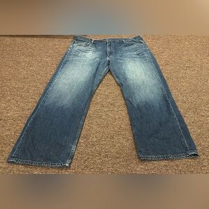 EUC Levi's 569 Sz W42 L30 Men's Blue Jeans